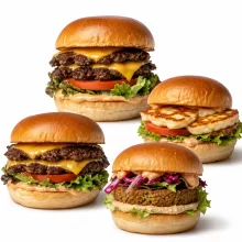 HOMEMADE BURGERS